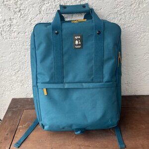 Lefrik Teal Daily Backpack – Eco-Friendly - Unisex - EUC